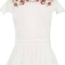 Karen Millen embroidered top Size 10 Image 2