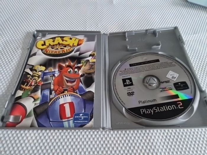 Crash Bandicoot Nitro Kart PlayStation1 Ps1 PlayStation2 Ps2 Games Original