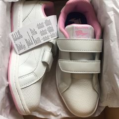 Girls Reebok white Runners