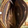 DKNY Brown / Tan Handbag with Leather Image 4