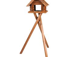 Wooden Bird Feeder