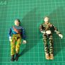 The Corps! Vintage Action Figures  John Eagle & Dragon Han 15 for both Image 2