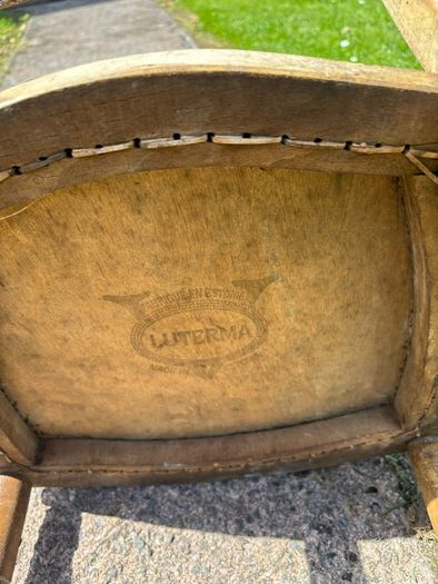 Rare Original LUTERMA Estonian Chair pre war 1925