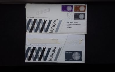 Ireland Stamps : The Irish Times , Europa - First Day Cover , 1970