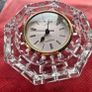 Heavy Vintage Waterford Crystal Octagon Desktop Clock Image 8