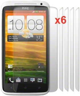 6x1 Pack Screen Protector For Blackberry, Htc, Iphone, Ipod, Nokia, Samsung & Sony Ericsson