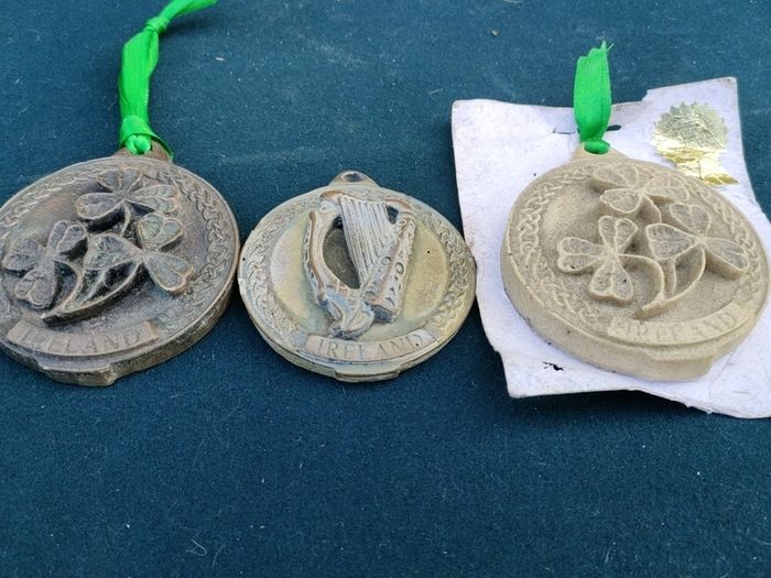 Irish Celtic art studio wall plaques