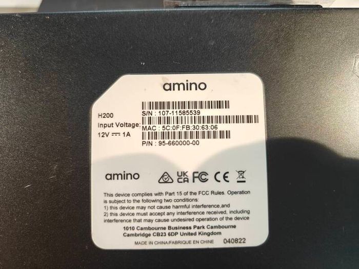 Amino H200 4K Digital Signage Player