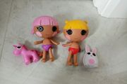 Lalaloopsy babies X 2 and two toys