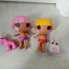 Lalaloopsy babies X 2 and two toys