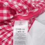 Ganni Red Pink White Gingham Check Ruched Tube Top 20UK/48EU Image 3