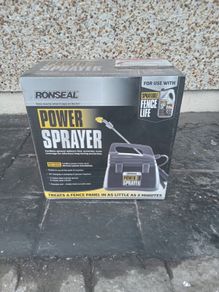 New Ronseal power sprayer