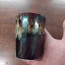 Brown Drip Pottery beaker Image 2