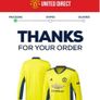 Manchester United Jersey Large Image 5
