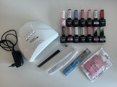 Claresa LED Lamp & Nail Polish Set