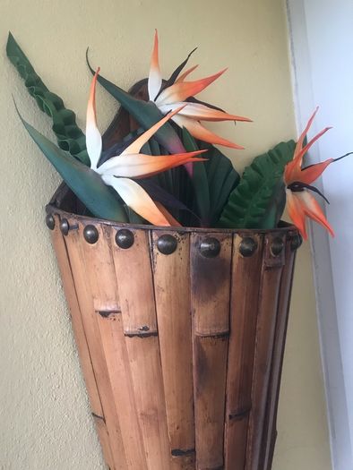 Timber Floral Display Wall Hanger