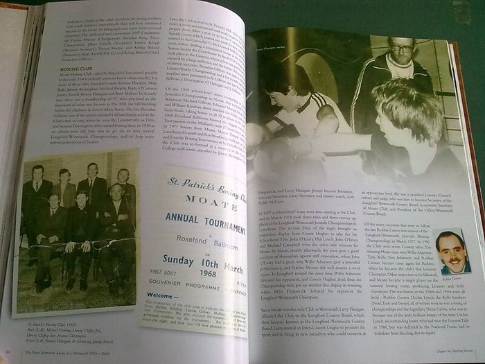 The years between Moate Co. Westmeath 1956-2006 Ireland Irish By Vera Hughes