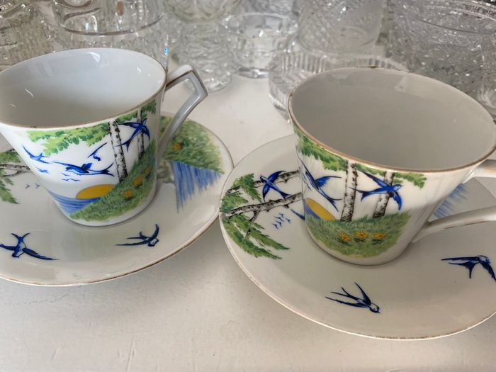 2 x 1930's Cup and Saucer