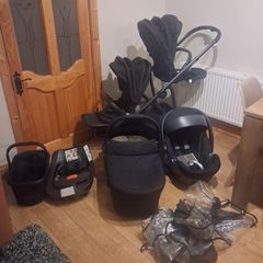 Cybex Gazelle S Travel System Double Complete, Excellent Condition