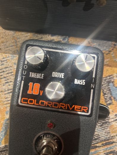 Tru-Fi Colordriver 18V Handmade USA Overdrive Fuzz