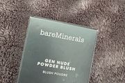 Bare minerals gen nude powder blush - you had me at Merlot