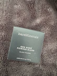 Bare minerals gen nude powder blush - you had me at Merlot