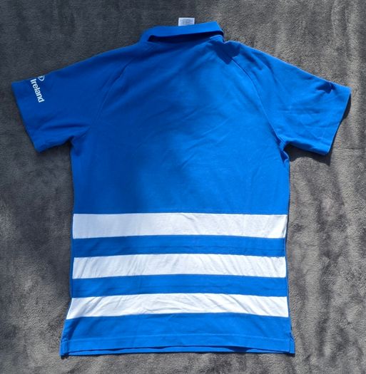 Leinster Rugby Adidas Polo Shirt Mens Medium