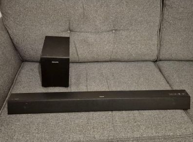 Philips Soundbar and Subwoofer