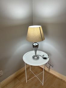 Tall table lamps x2