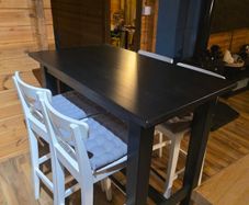 ikea high table and chairs