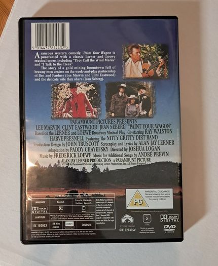Paint Your Wagon DVD - good condition