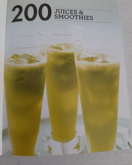 New book 200 smoothies and juices
