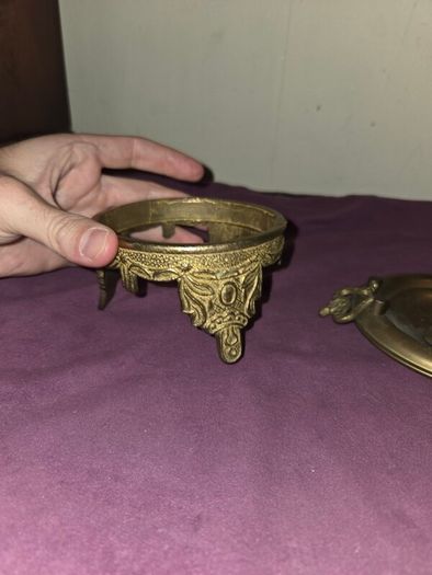 Vintage Brass Brazier