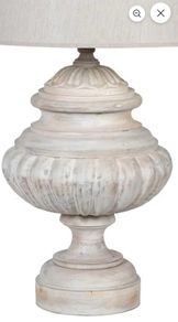 Helen Classic White Wash Table Lamp