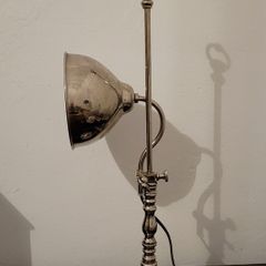 Mid-century chrome lamp
