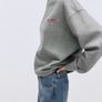 H&M Grey Sweatshirt XL and Grey Wide Leg Jeans UK 14 Image 6