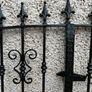 Galvanised Steel Black Entrance Gate Image 5