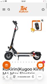 Electric Scooter Kukerin M4 Max