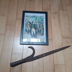 hand forged pike head
