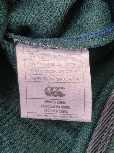 South Africa 2009-2010 Canterbury Rugby Jersey Size Large