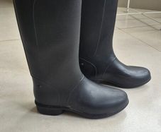 decathlon riding boots size 34 UK 1.5