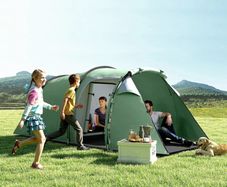 Three-Man, Two-Room Tent - Green