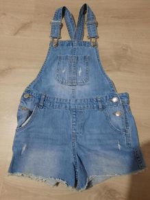 girls denim dress size 7-8 years