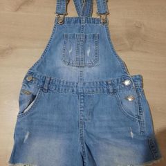 girls denim dress size 7-8 years