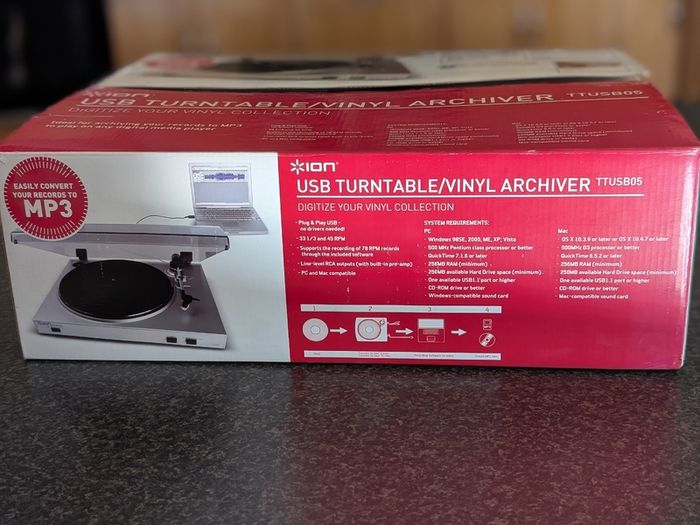Ion Vinyl Archiver TTUSB05