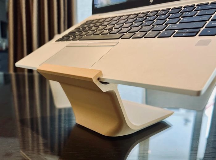 Vertical Laptop Stand 3D Printed Desk Organizer MacBook and Notebook Holder