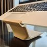 Vertical Laptop Stand 3D Printed Desk Organizer MacBook and Notebook Holder Image 2