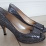 Size 36 LIKE NEW Stunning Going Out Party Wedding High Heels Dimond Shoes Image 4