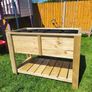 Raised Planter Handcrafted Garden Planter Raised Planter Vegetable Planter Flower Planter Image 3