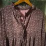 Glamorous, purple abstract Floral relaxed smock Dress Image 4